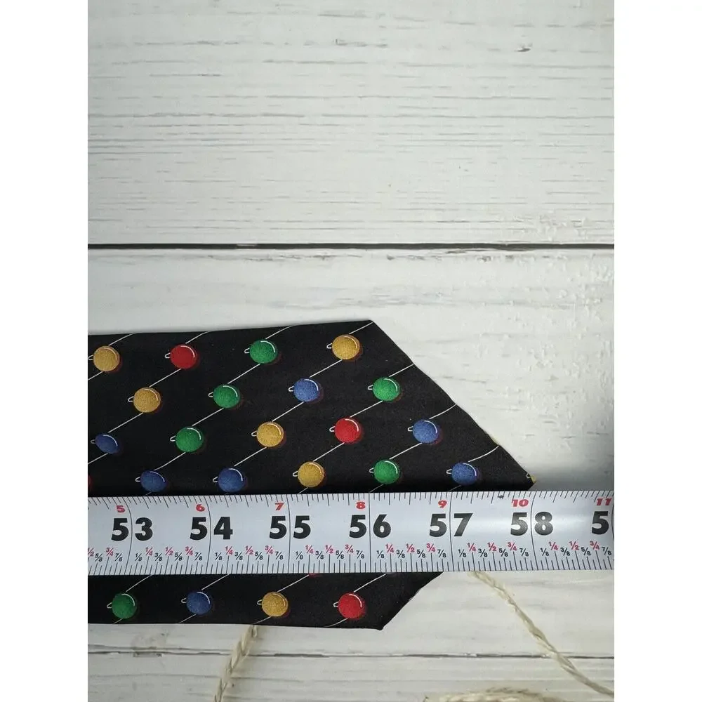 Holidays Men's‎ Ties Necktie Christmas Lights 4